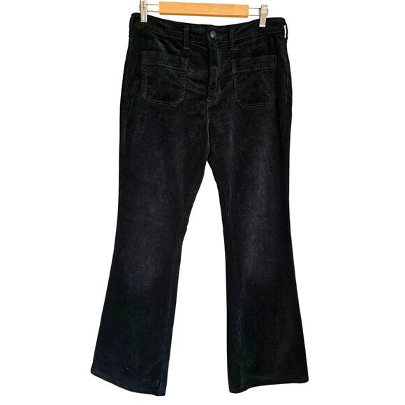 Pilcro Corduroy  Pants, The Icon, Blue, Flare, Womens Sz 30 New - Picture 1 of 14